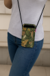 Etui na Smartfon XXL, wzór Amazonia – Antracyt, Filc Ekologiczny, Pranie w 40°C – Ochrona dla Telefonu, iPhone 12 Pro Max, Samsung Galaxy S21 Ultra, Huawei Mate 40 Pro, Bertoni - 2