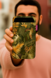 Etui na Smartfon XXL, wzór Amazonia – Antracyt, Filc Ekologiczny, Pranie w 40°C – Ochrona dla Telefonu, iPhone 12 Pro Max, Samsung Galaxy S21 Ultra, Huawei Mate 40 Pro, Bertoni - 4