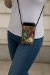 Etui na Smartfon XXL, wzór Bukiet – Antracyt, Filc Ekologiczny, Pranie w 40°C – Ochrona dla Telefonu, iPhone 12 Pro Max, Samsung Galaxy S21 Ultra, Huawei Mate 40 Pro, Bertoni - 3
