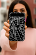Etui na Smartfon XXL, wzór Laurel – Antracyt, Filc Ekologiczny, Pranie w 40°C – Ochrona dla Telefonu, iPhone 12 Pro Max, Samsung Galaxy S21 Ultra, Huawei Mate 40 Pro, Bertoni - 4