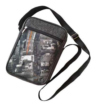 Felt Bag SACHET City 27x19x6 cm