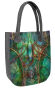 Felt bag CITY Emerald 35x42x10