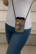 Etui na Smartfon XXL, wzór Valencia – Antracyt, Filc Ekologiczny, Pranie w 40°C – Ochrona dla Telefonu, iPhone 12 Pro Max, Samsung Galaxy S21 Ultra, Huawei Mate 40 Pro, Bertoni - 3