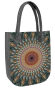 Felt bag CITY "Kaleidoscope" 35x42x10