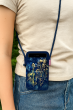 Etui na Smartfon XXL, wzór Midnight – Antracyt, Filc Ekologiczny, Pranie w 40°C – Ochrona dla Telefonu, iPhone 12 Pro Max, Samsung Galaxy S21 Ultra, Huawei Mate 40 Pro, Bertoni - 4