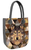 Felt bag CITY Wolf