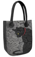 Felt bag CITY ANTHRACITE Kleks