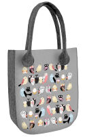 Felt bag CITY Family 35x42x10